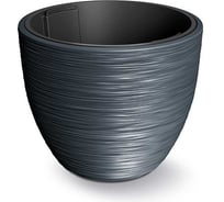 Кашпо с вкладышем Prosperplast DBFU470-S433 FURU диам. 47 см, высота 385 мм, антрацит 068863