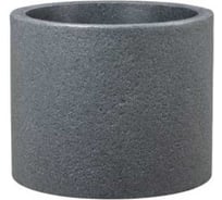 Кашпо Scheurich 130 Riva Schwarz-Granit пластик, диам. 50 см, высота 50 см, гранит 068837
