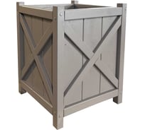 Кашпо для деревьев и цветов из лиственницы ООО АТОРГ прованс, крашенное 11001