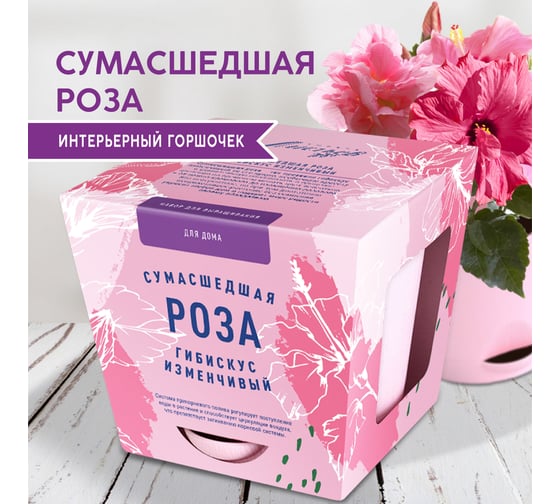 Набор для выращивания растений Тысяча Листьев сумасшедшая роза tl-033
