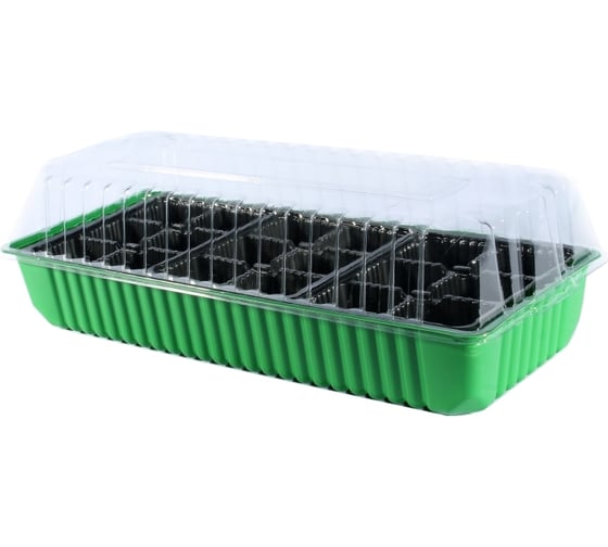 Мини-парник c 3-мя кассетами по 6 ячеек Garden Dreams 4620769392411