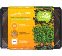 Набор для выращивания микрозелени MasterProf нектар земли, горчица овощная + кресс салат ДС.071828