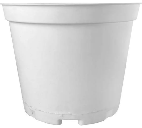 Комплект горшков для рассады Сила Суздаля белый, 3 л, 5 шт. 4680004066941 1