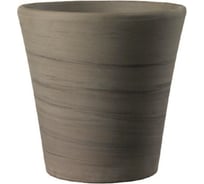 Горшок Deroma cono duo grafite диам. 21 см, высота 19.4 см, графитовый мрамор 3R21JS99Z
