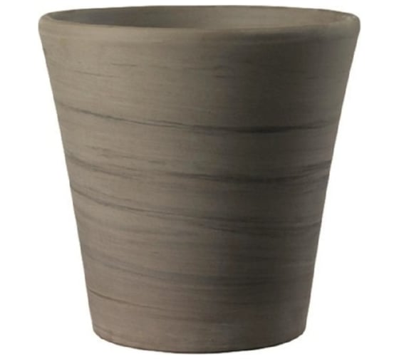Горшок Deroma cono duo grafite диам. 25.7 см, высота 23.7 см, графитовый мрамор 3R26JS99Z