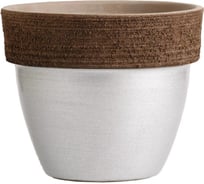 Горшок Deroma паладио хром 20 см D1720C