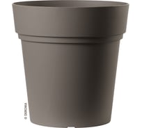 Горшок Deroma samba диам. 30 см, высота 30 см, светло-коричневый 9BL16SZ