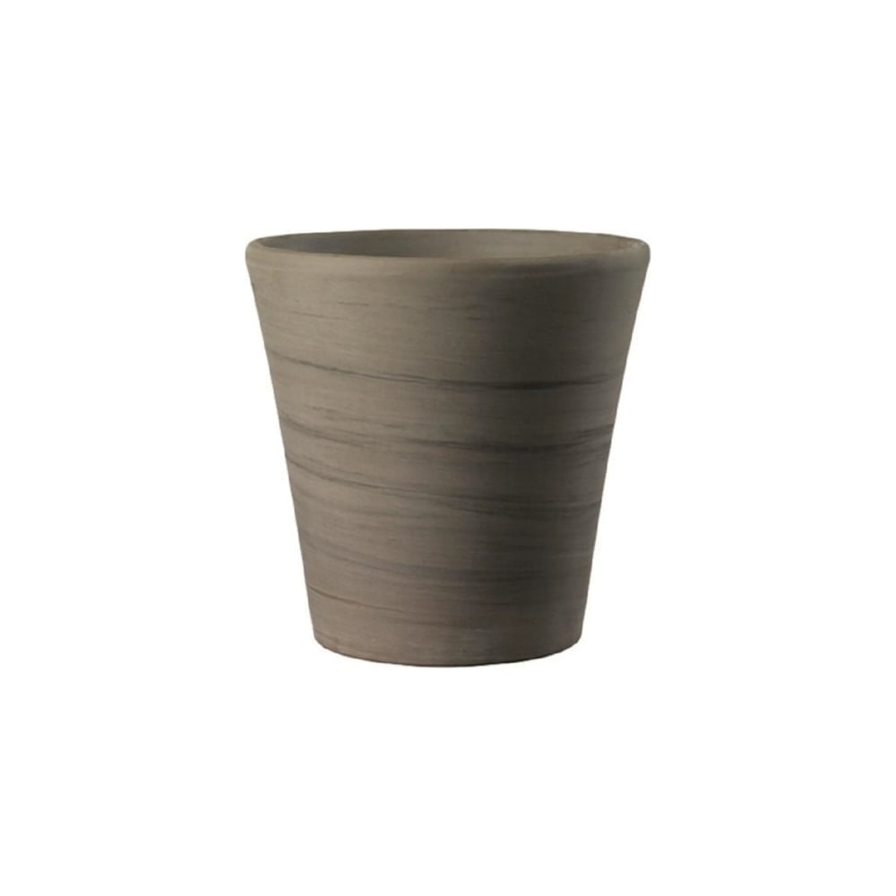 Горшок Deroma cono duo grafite диам. 16 см, высота 14.7 см, графитовый ...