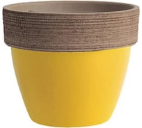 Горшок Deroma паладио желтый, 16 см D1716G