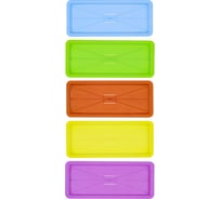 Рассадный поддон INBLOOM 39x16x1 см, 5 цветов 174-212