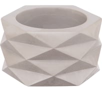 Кашпо Вещицы геометрия, 0.15 л, серый Kras19