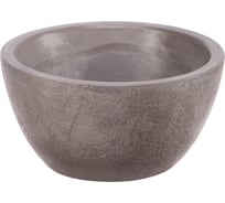 Кашпо Вещицы суккулент, 0.22 л, серый Kras35