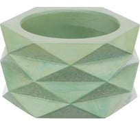 Кашпо Вещицы геометрия, 0.15 л, зеленый Kras20