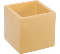 Кашпо Вещицы квадро, 0.6 л, желтый Kras2