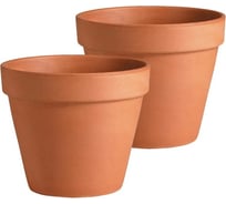 Набор горшков для цветов Deroma vaso 15 см, 2 шт. 2/01150PZ 26897552