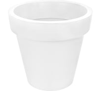 Горшок для цветов Econova fulya, 50 л, белый 411250116