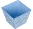 Квадратное кашпо INBLOOM 14x14x12 см, металл 164-314 2