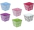 Квадратное кашпо INBLOOM 14x14x12 см, металл 164-314 4