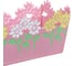 Прямоугольное кашпо INBLOOM Цветочный край 22x10x9 см, металл 164-313 4
