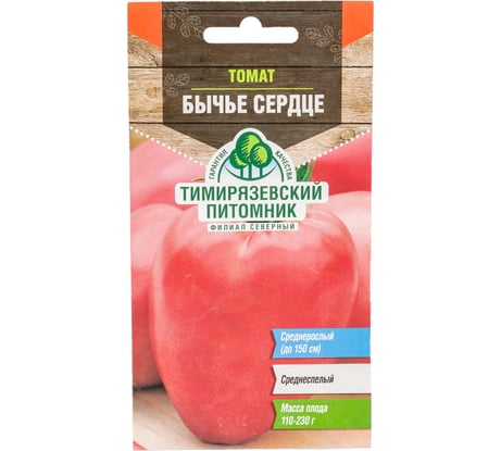 Семена Тимирязевский Питомник томат Бычье сердце средние, 0.1 г Of000095591