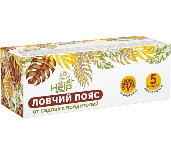Ловчий пояс от насекомых-вредителей HELP 5 м 80547