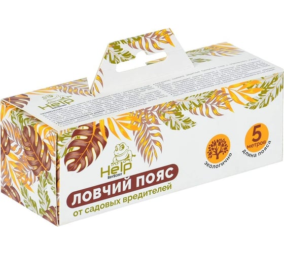 Ловчий пояс от насекомых-вредителей HELP 5 м 80547