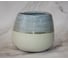 Кашпо Scheurich Kübel Mica lightblue grey керамика, диаметр 11 см, высота 95 мм, светло-голубое на сером 063972 1