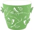 Горшок для цветов PLAST TEAM plast team butterflies 1.4 л, d145, круглый, зеленый pt401210050 1791956 1