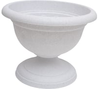 Вазон низкий Martika Колывань 5.3л, диам. 30 см, мрамор С146М