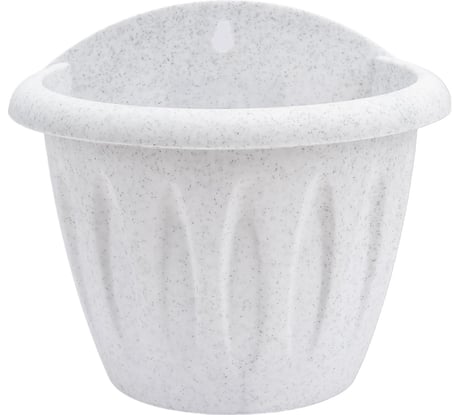 Настенное кашпо Martika Фелиция мрамор, 16 см С120М