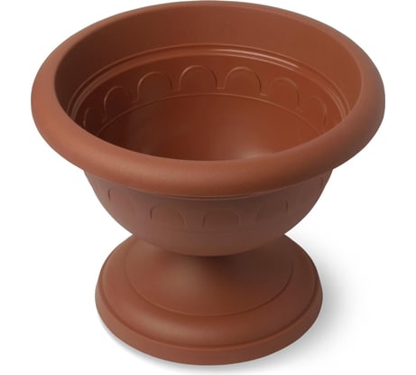 Вазон низкий Martika Колывань 5.3л, диам. 30 см, терракотовый С146Т