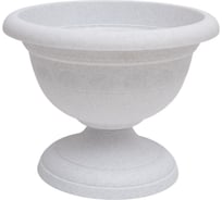 Вазон низкий Martika Колывань 3.4л, диам. 26 см, мрамор С145М