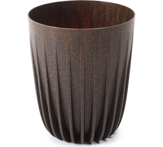 Кашпо LAMELA Sp.z o. 932 пластик MIRA ECO coffee диаметр 39 см высота 46.3 см 39.6 л кофе espresso 069564 1