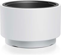 Пластиковое кашпо Prosperplast DBHEN300-S449 HEOS с вкладышем диаметр 30 см высота 28 см белый 069403