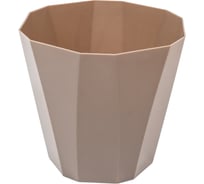Кашпо со вставкой Martika Палермо 1.8 л, коричнево-серое С316КСЕР