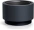 Пластиковое кашпо Prosperplast DLHEN470-S433 HEOS с вкладышем диаметр 46.8 см высота 29.5 см антрацит 069321 1
