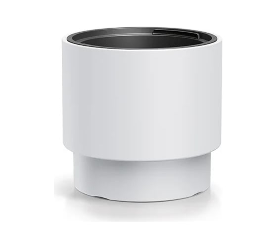 Пластиковое кашпо Prosperplast DBHEN400-S449 HEOS с вкладышем диаметр 39.5 см высота 37 см белый 069482 1