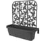 Балконный ящик Bama Spa 30320 Rondine Privacy в комплекте из 2-х шт 60х22 см высота 64 см антрацит 069578 1