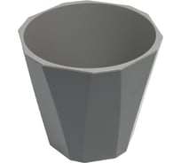 Кашпо со вставкой Martika Палермо 3.6 л, темно-серое С317ТСЕР