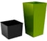 Кашпо для цветов Prosperplast Urbi square 49 л, оливковый, 2 предмета DURS325-370U 2