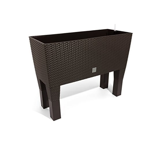 Кашпо с автополивом 30 л венге Prosperplast Rato case high DRTC600H-440U 1