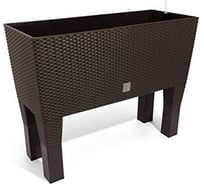 Кашпо с автополивом 72 л, венге Prosperplast Rato case high DRTC800H-440U