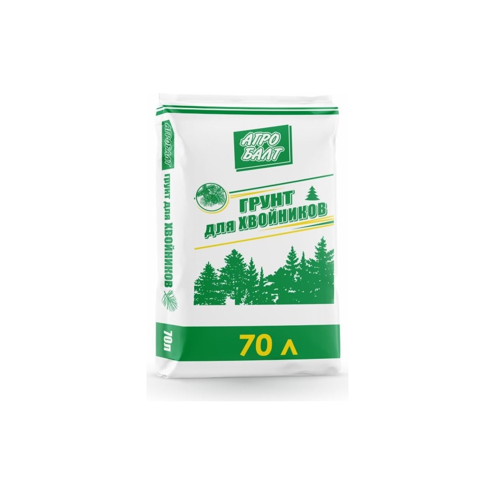 Грунт для рассады хвойных растений Агробалт 70 л 73515845 - выгодная ...
