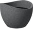 Пластиковое кашпо Scheurich 250 Wave Globe Granit диаметр 50 см, ширина 50 см, высота 37 см, 37 л гранит 061291 1