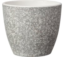 Горшок ООО КОМПОЗИТ Гризайль бутон №8 светло-серый КБ-Б8-278-46 КБ-Б8к-278-46