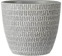 Кашпо ООО КОМПОЗИТ Ротанг бутон №8 серое КБ-Б8-256-22 КБ-Б8к-256-22