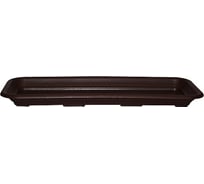 Поддон для балконного ящика LAMELA Sp.z o. 440 L 57 см, h 16 см, В 28 см, шоколад 033755