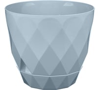 Горшок для цветов Idiland Laurel D 145 мм, 1.3 л, с поддоном, серый 221610835/03