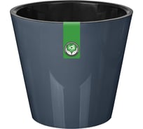 Горшок для цветов Idiland Rosemary D 160 мм, 1.6 л, с дренажной вставкой, серый 221605435/01