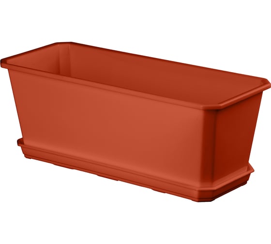 Балконный ящик Idiland Basil 40 см, терракотовый 221600632/01